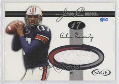 2005 SAGE - Jerseys - Silver #J3 - Jason Campbell /50