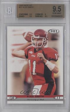 2005 SAGE Hit - [Base] #11 - Alex Smith [BGS 9.5 GEM MINT]