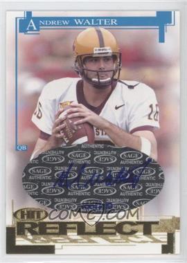 2005 SAGE Hit - Reflect - Gold Autographs #RA16 - Andrew Walter
