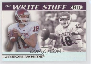 2005 SAGE Hit - The Write Stuff #13 - Jason White