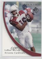 Rookie Authentics - LeRon McCoy #/750