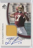 Rookie Authentics - Jason Campbell #/299