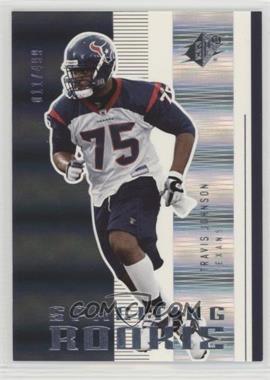 2005 SPx - [Base] #190 - SPxciting Rookie - Travis Johnson /499