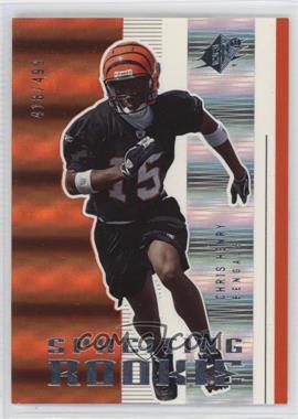 2005 SPx - [Base] #198.1 - SPxciting Rookie - Chris Henry /499