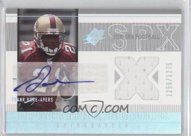 2005 SPx - [Base] #200.2 - SPx Auto Rookie Jerseys - Frank Gore /1275