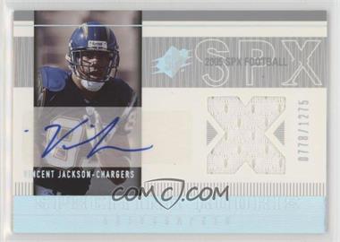 2005 SPx - [Base] #203 - SPx Auto Rookie Jerseys - Vincent Jackson /1275