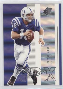 2005 SPx - [Base] #37 - Peyton Manning