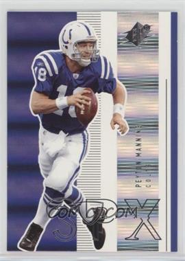 2005 SPx - [Base] #37 - Peyton Manning