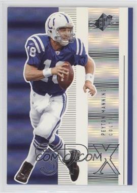 2005 SPx - [Base] #37 - Peyton Manning