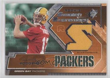 2005 SPx - Rookie Swatch Supremacy #RS-AR - Aaron Rodgers