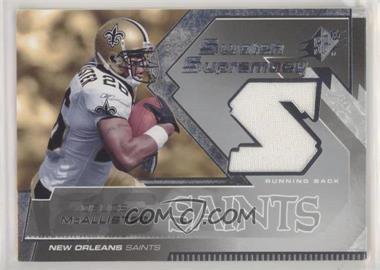 2005 SPx - Rookie Swatch Supremacy #RS-DE - Deuce McAllister