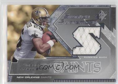 2005 SPx - Rookie Swatch Supremacy #RS-DE - Deuce McAllister