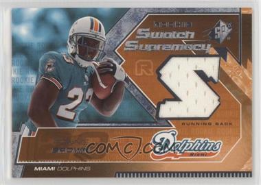 2005 SPx - Rookie Swatch Supremacy #RS-RB - Ronnie Brown