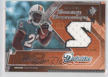 2005 SPx - Rookie Swatch Supremacy #RS-RB - Ronnie Brown