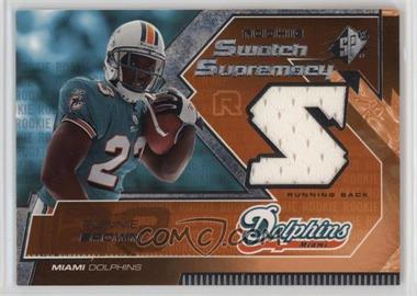 2005 SPx - Rookie Swatch Supremacy #RS-RB - Ronnie Brown