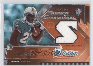 2005 SPx - Rookie Swatch Supremacy #RS-RB - Ronnie Brown