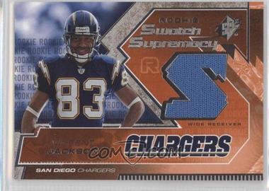 2005 SPx - Rookie Swatch Supremacy #RS-VJ - Vincent Jackson