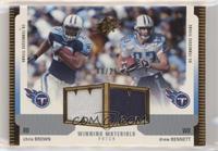 Chris Brown, Drew Bennett #/25