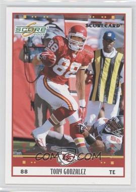 2005 Score - [Base] - Scorecard #143 - Tony Gonzalez /599