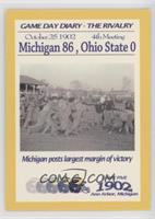 Michigan 86, Ohio State 0 [EX to NM]