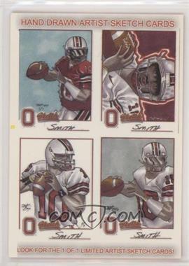 2005 TK Legacy Ohio State Buckeyes - Sketch Card Checklists #SK5 - Troy Smith