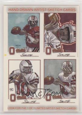 2005 TK Legacy Ohio State Buckeyes - Sketch Card Checklists #SK5 - Troy Smith