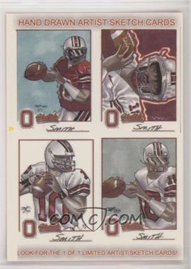 2005 TK Legacy Ohio State Buckeyes - Sketch Card Checklists #SK5 - Troy Smith