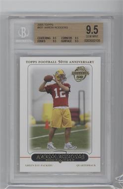 2005 Topps - [Base] #431 - Aaron Rodgers [BGS 9.5 GEM MINT]