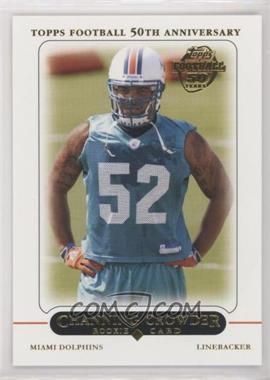 2005 Topps - Factory Set Bonus Rookies Retail #5 - Channing Crowder