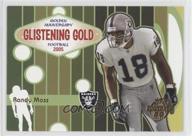 2005 Topps - Glistening Gold #GG5 - Randy Moss