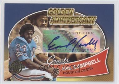 2005 Topps - Golden Anniversary Greats Autographs #GAG-EC - Earl Campbell
