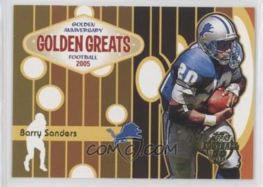 2005 Topps - Golden Greats #GA6 - Barry Sanders