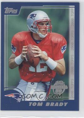 2005 Topps - Hobby Shop Throwback Promos #6 - Tom Brady