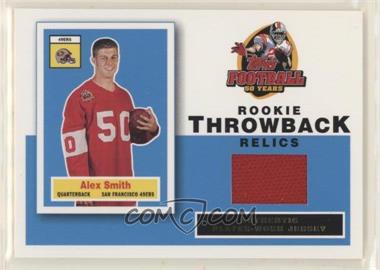 2005 Topps - Rookie Throwback Relics #RT-AS - Alex Smith