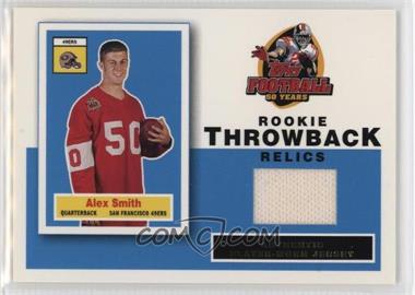 2005 Topps - Rookie Throwback Relics #RT-AS - Alex Smith