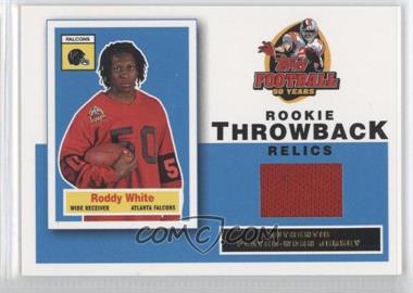 2005 Topps - Rookie Throwback Relics #RT-RW - Roddy White