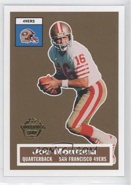 2005 Topps - Turn Back the Clock #2 - Joe Montana