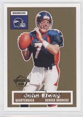 2005 Topps - Turn Back the Clock #3 - John Elway