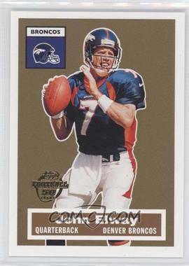 2005 Topps - Turn Back the Clock #3 - John Elway