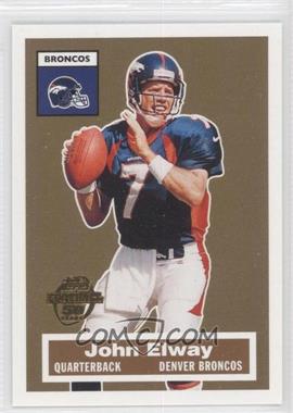 2005 Topps - Turn Back the Clock #3 - John Elway