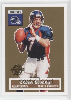 2005 Topps - Turn Back the Clock #3 - John Elway