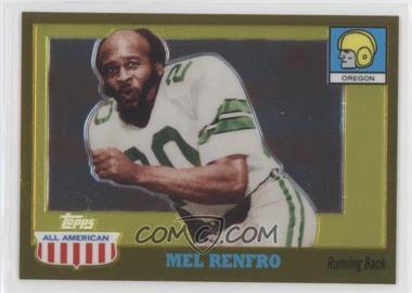 2005 Topps All American Retired Edition - [Base] - Chrome Gold #27 - Mel Renfro /555 [EX to NM]