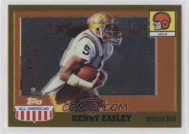 2005 Topps All American Retired Edition - [Base] - Chrome #61 - Kenny Easley /555