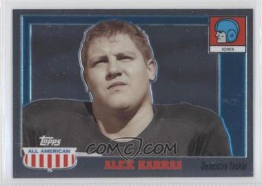 2005 Topps All American Retired Edition - [Base] - Chrome #63 - Alex Karras /555