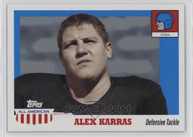 2005 Topps All American Retired Edition - [Base] #63 - Alex Karras