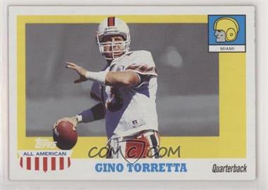 2005 Topps All American Retired Edition - [Base] #79 - Gino Torretta