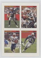 Rodney Harrison, Tom Brady, Corey Dillon, Deion Branch