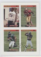 Lionel Gates, Frank Gore, Ryan Moats, Vernand Morency