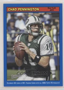 2005 Topps Bazooka - [Base] - Blue #10 - Chad Pennington