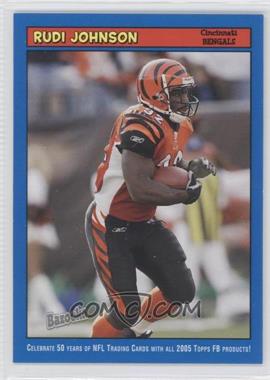 2005 Topps Bazooka - [Base] - Blue #118 - Rudi Johnson